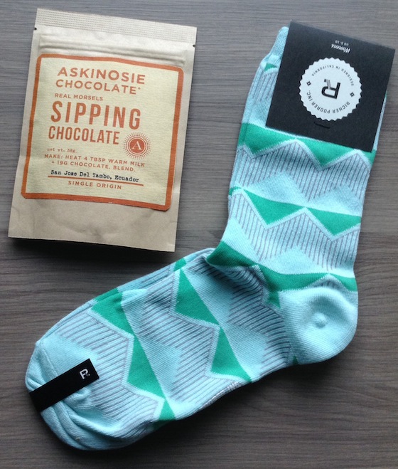 Birchbox Limited Edition Home Sweet Homespun Box Review Socks