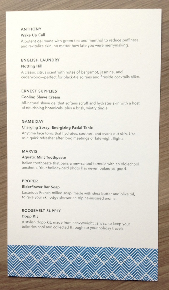Birchbox Man Limited Edition Decked and Dashing Box Review Info