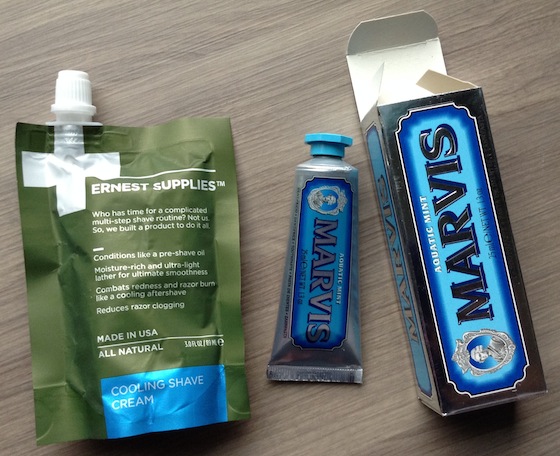Birchbox Man Limited Edition Decked and Dashing Box Review Marvis