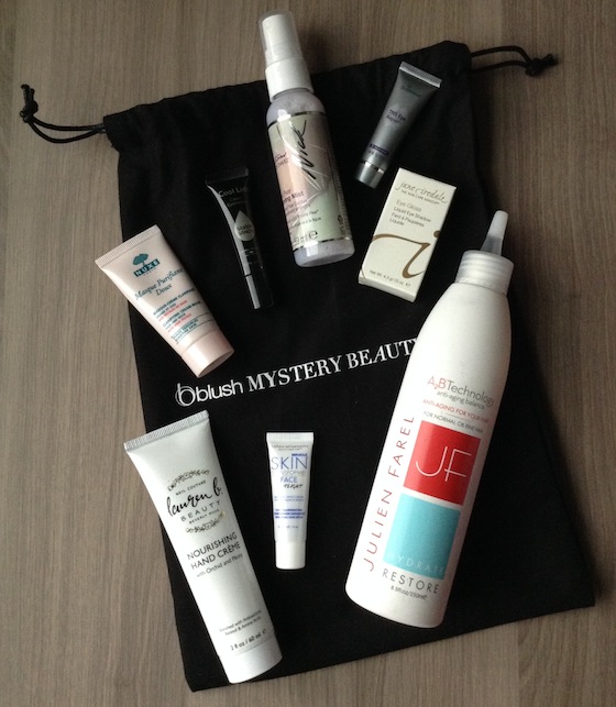Blush Mystery Beauty Box Review – November 2014 Items