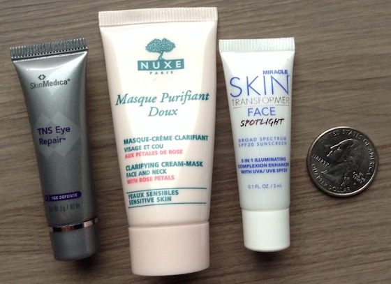 Blush Mystery Beauty Box Review – November 2014 NUXE