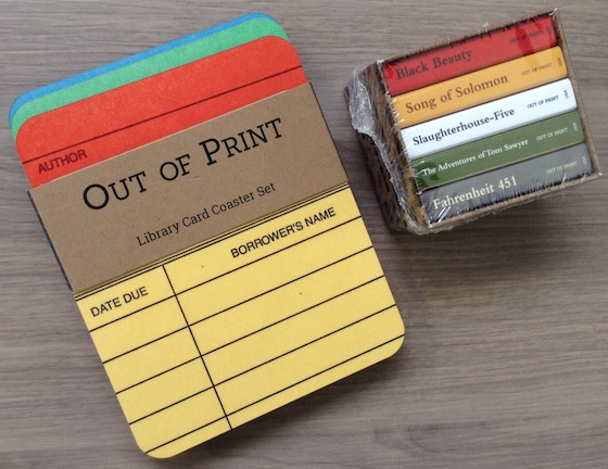 Book Riot Best of 2014 Box Review Coasters