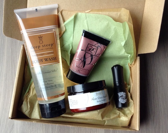 Eco Emi Deluxe Beauty Box Subscription Review – November 2014 Items