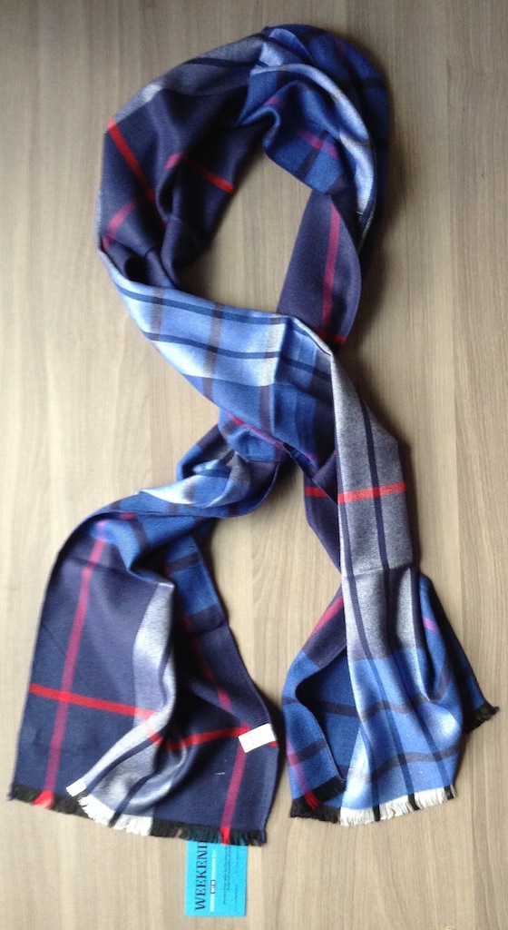 Five Four Club Subscription Review & Coupon – November 2014 Scarf