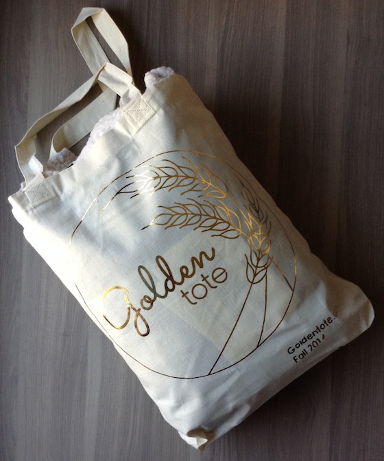 Golden Tote Review - November 2014 Tote Bag