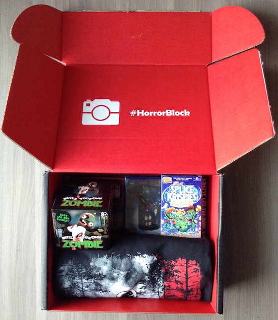 Horror Block Subscription Box Review – October 2014 First Look