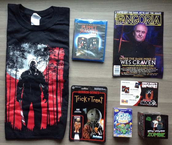 Horror Block Subscription Box Review – October 2014 Items