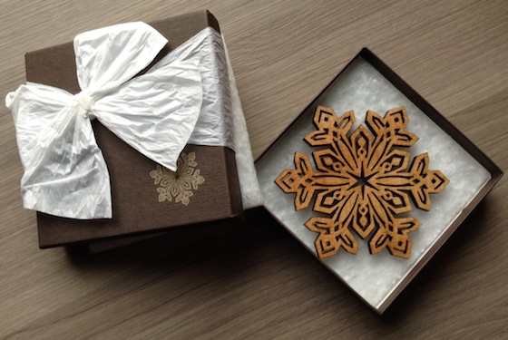 Little Lace Box Subscription Review - November 2014 Snowflake