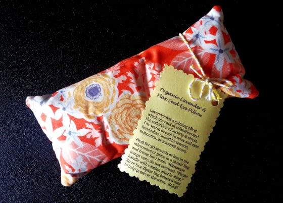 Mission Cute Subscription Box Review – October 2014 Eye Pillow