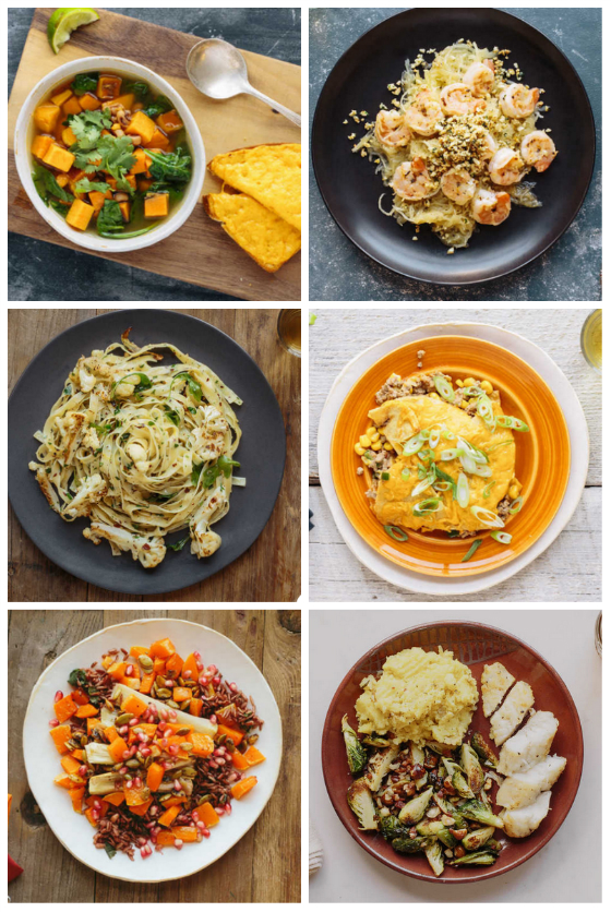 Plated Menu for November
