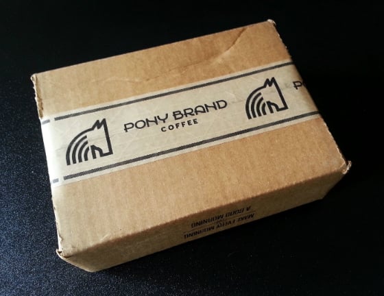 Pony Brand Coffee Subscription Box Review - Nov 2014 Box