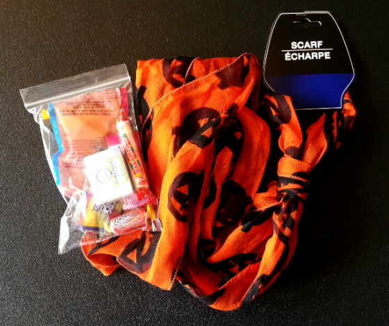 The Music Box Subscription Box Review - October 2014 Scarf