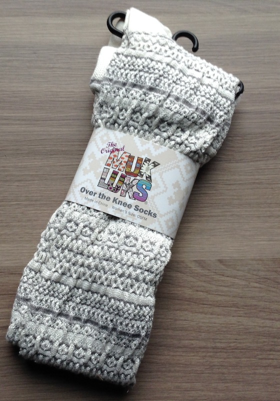 Wantable Intimates Subscription Box Review – November 2014 Socks