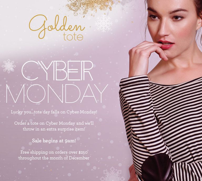 Reminder: December Golden Tote Launches Today at Noon EST