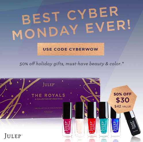 Julep Cyber Monday Deal – 50% Off Holiday Gifts!