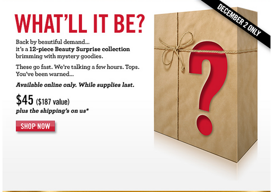 Bare Minerals Mystery Box is Back