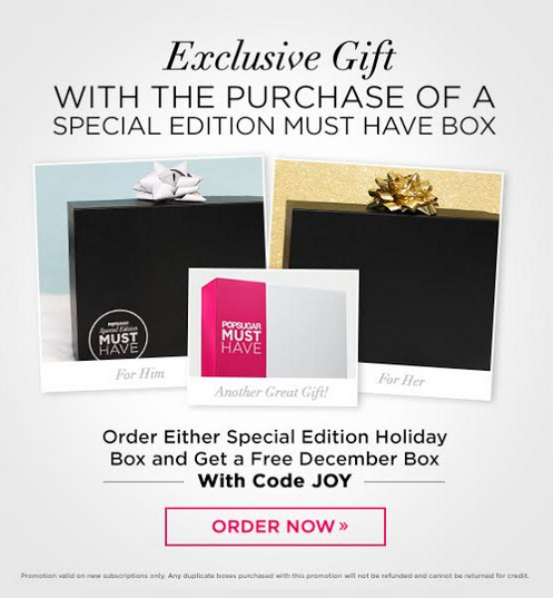 POPSUGAR Must Have Holiday Promo!