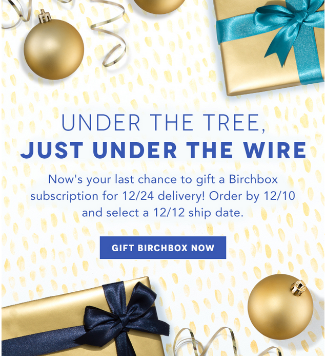 Birchbox Gift Subscriptions