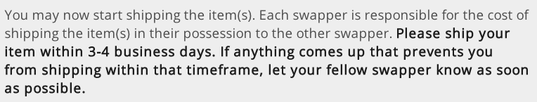 Swap Site Updates