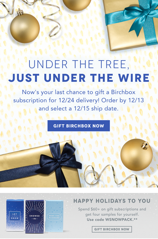 Birchbox Last Day
