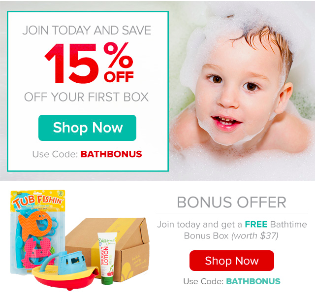 Free Citrus Lane Bath Time Bonus Box with First Month!