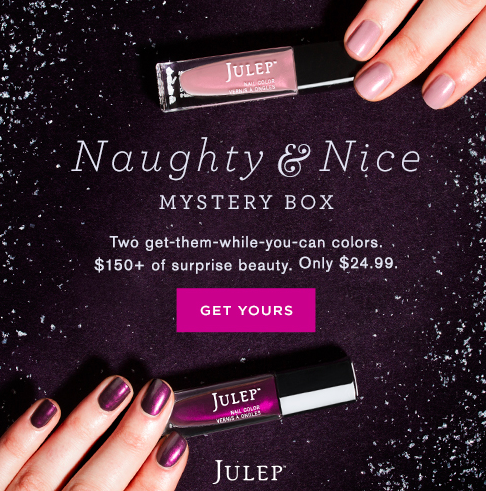 Julep Naughty and Nice Mystery Box Available Now!