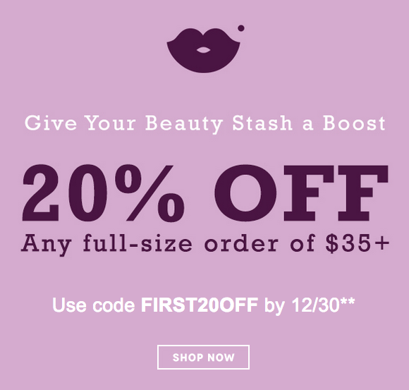 Birchbox 20% Off