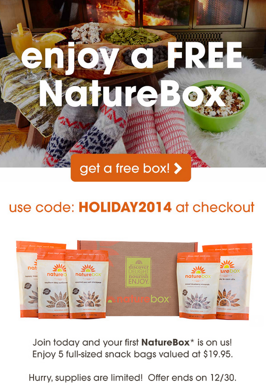 New Nature Box Coupon Code - Get a Free Box