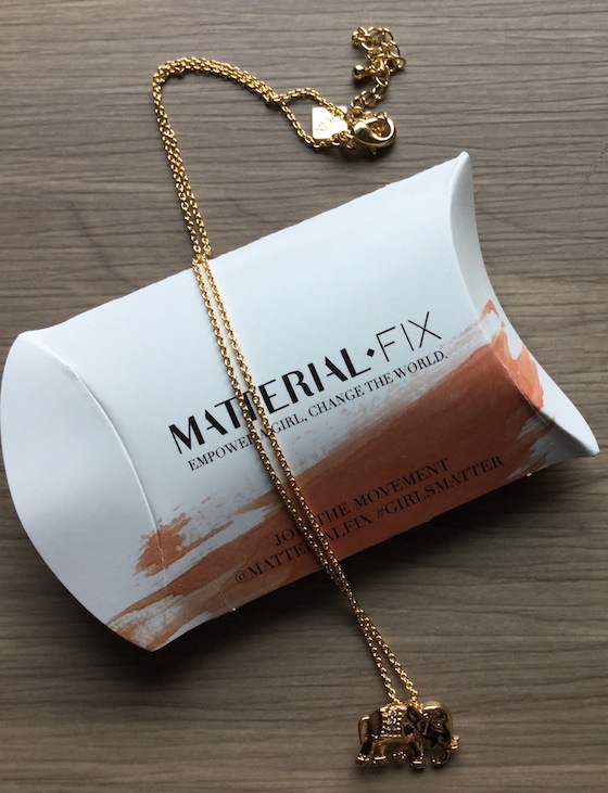 Cause Box Subscription Box Review - Winter 2014 #CAUSEBOX01 Necklace