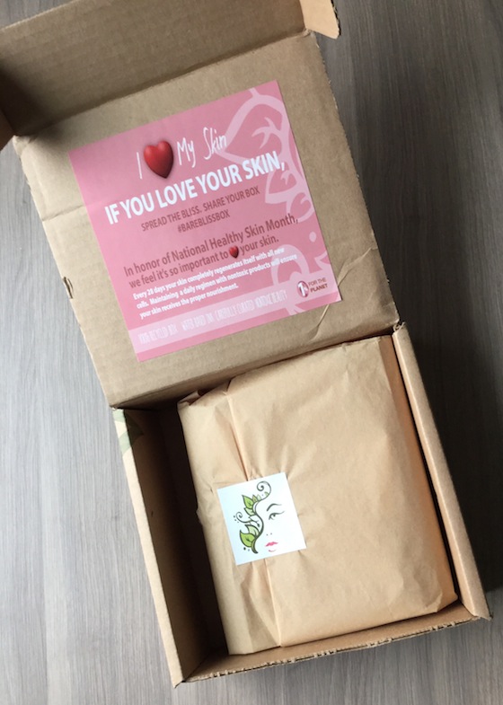 Bare Bliss Box Subscription Review – November 2014 Box