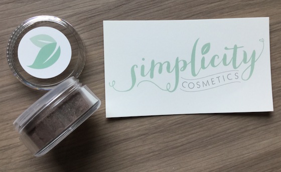 Bare Bliss Box Subscription Review – November 2014 Eyeshadow