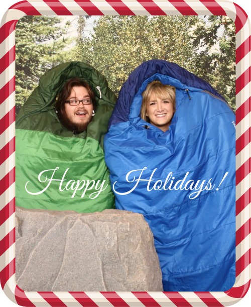 Happy Holidays from Liz and Eric!