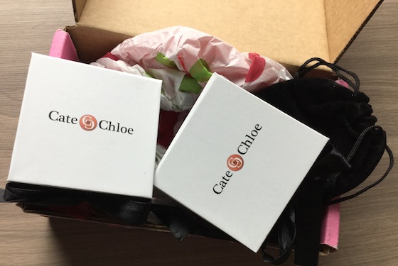 Cate & Chloe Subscription Box Review - December 2014 Items