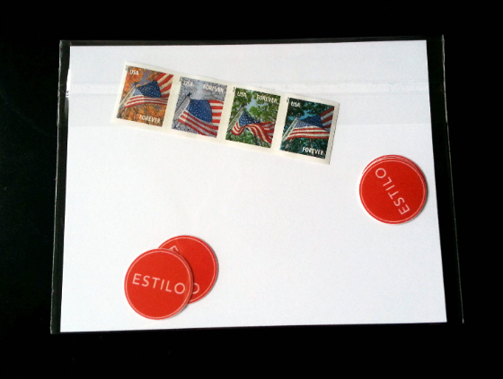 Estilo Subscription Box Review - November 2014 Stamps