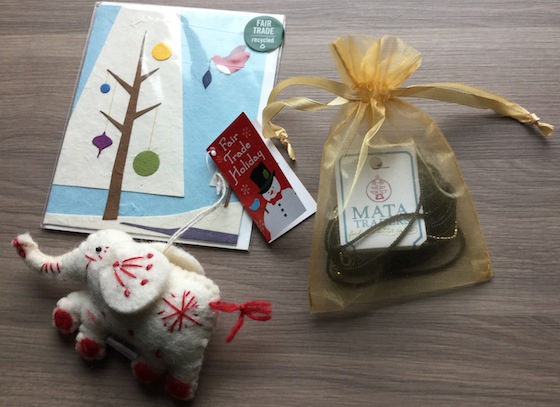 Fair Treasure Subscription Box Review – December 2014 Items