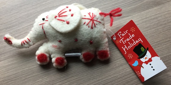 Fair Treasure Subscription Box Review – December 2014 Ornament