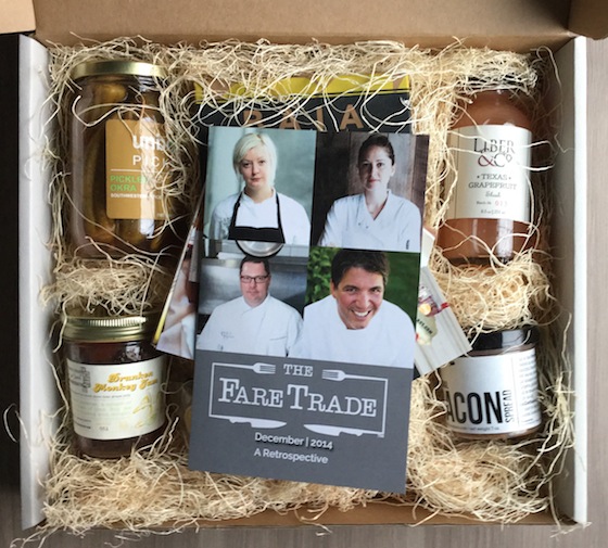 The Fare Trade Food Subscription Box Review – December 2014 First Look