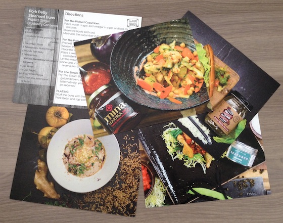 The Fare Trade Food Subscription Box Review – November 2014 Recipe