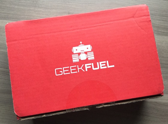 Geek Fuel Subscription Box Review - December 2014 Box