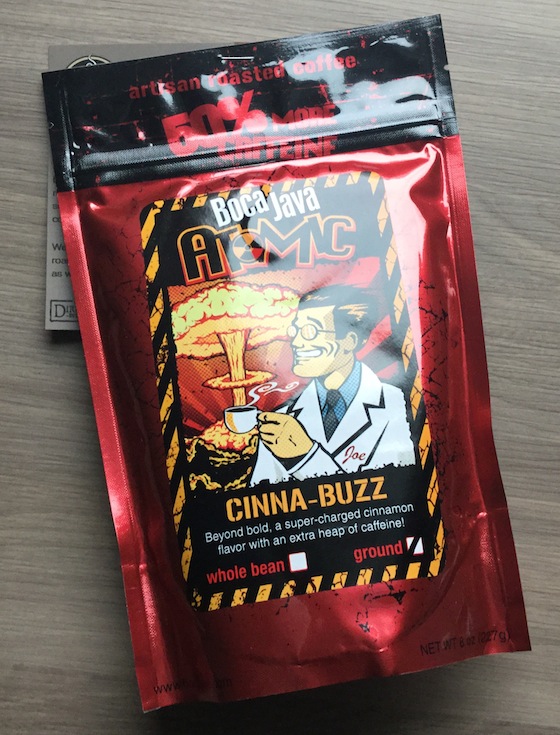 Geek Fuel Subscription Box Review - December 2014 Coffee