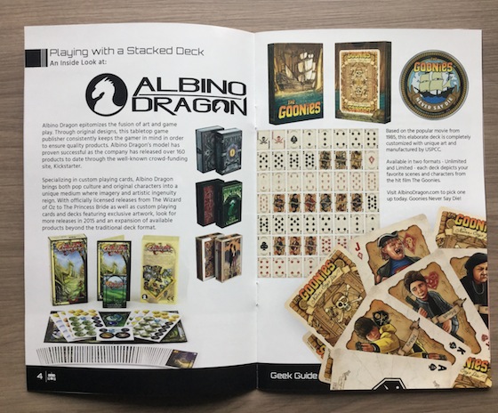Geek Fuel Subscription Box Review - December 2014 page