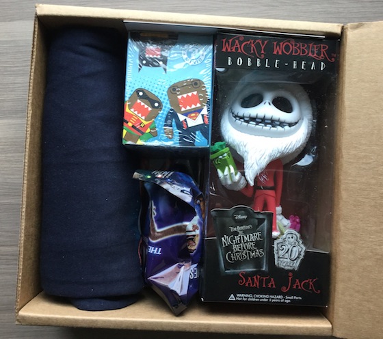 Geek Me Box Subscription Review – December 2014 First Look