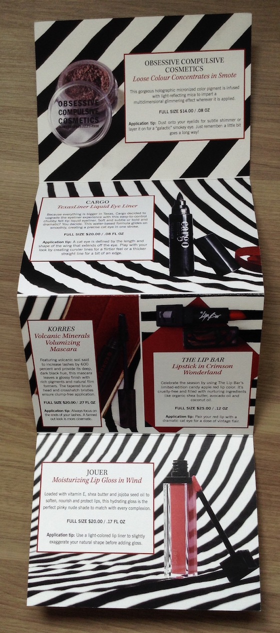 GlossyBox Holiday 2014 Box Review & Giveaway! Info