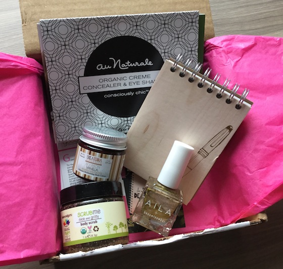 GoodeBox Eco Beauty Subscription Box Review – Dec 2014 Items