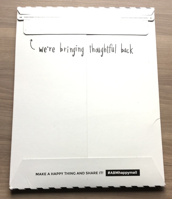 A Beautiful Mess Happy Mail Subscription Review – Dec 2014