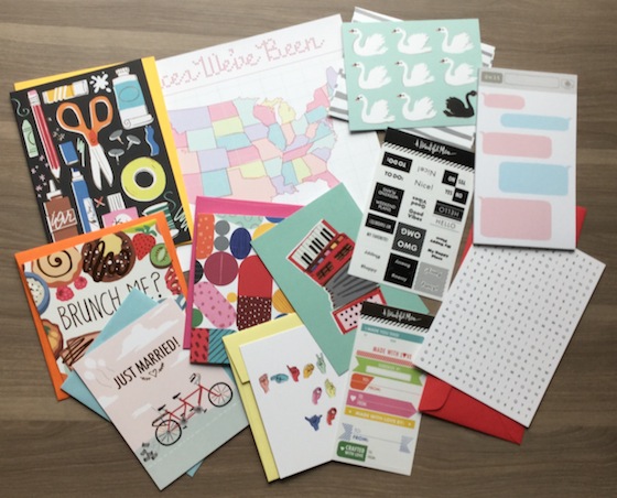 A Beautiful Mess Happy Mail Subscription Review – Dec 2014 Items
