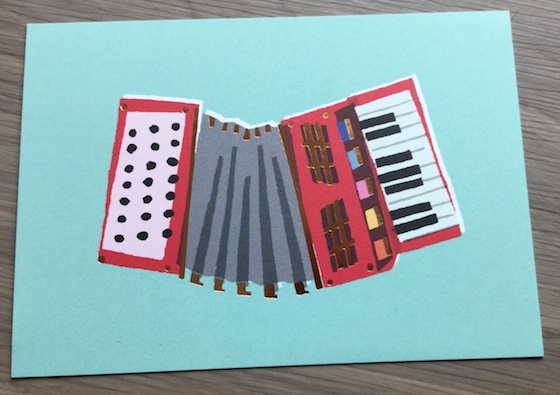 A Beautiful Mess Happy Mail Subscription Review – Dec 2014 Postcard