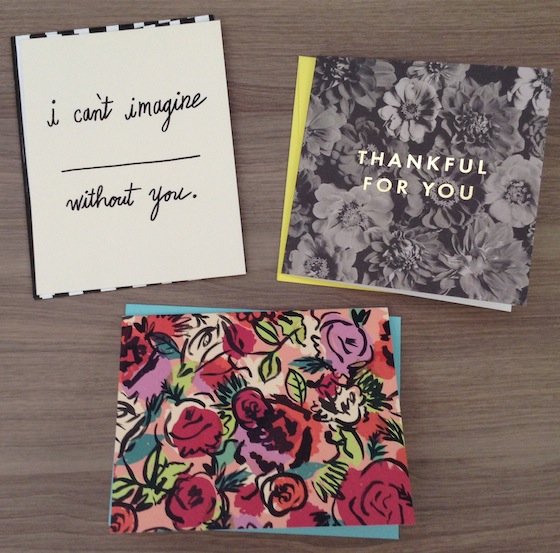 A Beautiful Mess Happy Mail Subscription Review - Nov 2014 Thankful