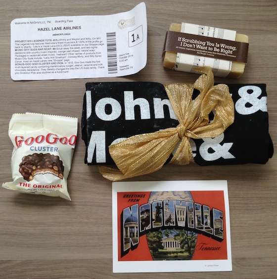 Hazel Lane Mini Explorer Subscription Box Review – Nov 2014 Items