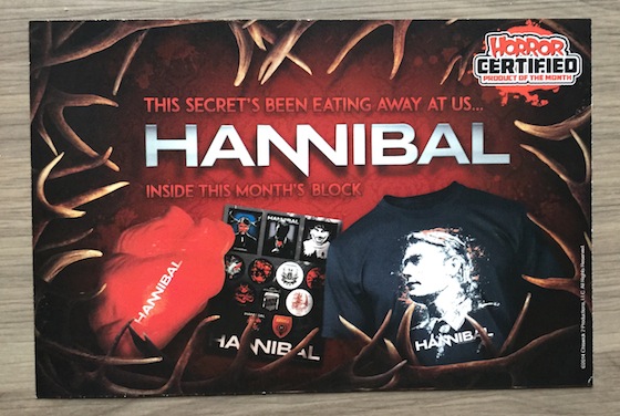 Horror Block Subscription Box Review – November 2014 Hannibal